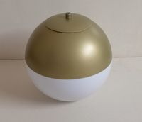 Globo PC Dorado - Blanco