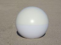 Globo policarbonato Blanco - Blanco