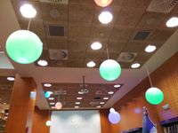 Globos politeno colgantes